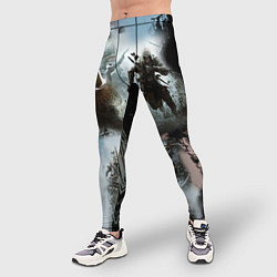 Тайтсы мужские Assassin??s Creed, цвет: 3D-принт — фото 2