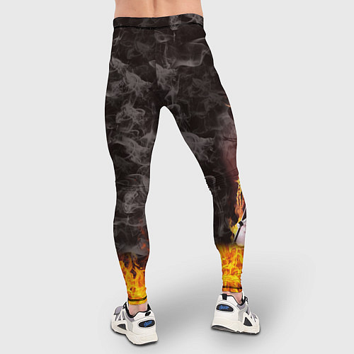 Мужские тайтсы Вечеринка у скелетов / 3D-принт – фото 4