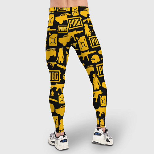 Мужские тайтсы PUBG / 3D-принт – фото 4