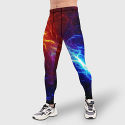 Тайтсы мужские ОГОНЬ ГЛИТЧ, цвет: 3D-принт — фото 2