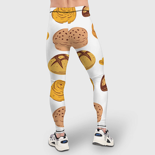 Мужские тайтсы Булки / 3D-принт – фото 4