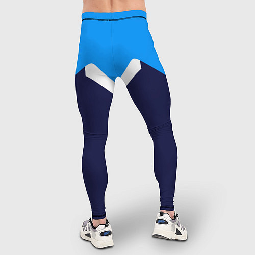 Мужские тайтсы MANCHESTER CITY / 3D-принт – фото 4