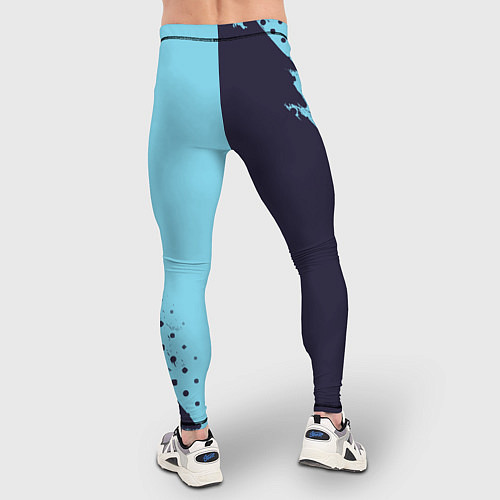 Мужские тайтсы AMONG US - Черный Котик / 3D-принт – фото 4