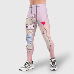 Тайтсы мужские Альпака, цвет: 3D-принт — фото 2