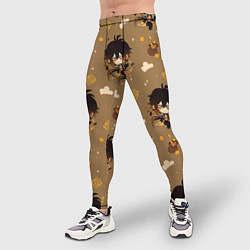 Тайтсы мужские Чиби Чжун Ли, цвет: 3D-принт — фото 2