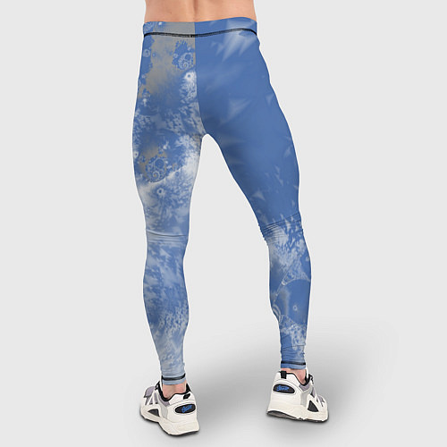 Мужские тайтсы Летающие треугольники / 3D-принт – фото 4