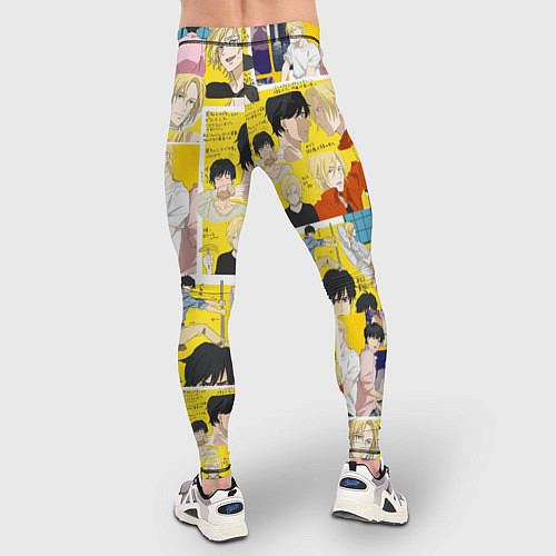 Мужские тайтсы Banana Fish / 3D-принт – фото 4