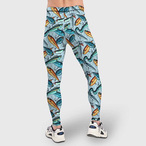 Мужские тайтсы Воблеры / 3D-принт – фото 4