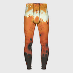 Тайтсы мужские Коллекция Journey Оранжевый взрыв 126-3 2, цвет: 3D-принт