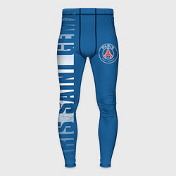 Тайтсы мужские PSG PARIS SAINT GERMAIN WHITE LINE SPORT, цвет: 3D-принт