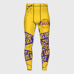 Мужские тайтсы LAKERS SPORT LINE STYLE NBA