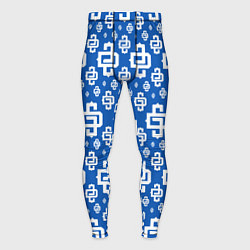 Тайтсы мужские Blue Pattern Dope Camo Dope Street Market, цвет: 3D-принт