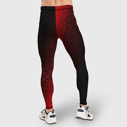 Мужские тайтсы СССР - СЕРП И МОЛОТ Шум / 3D-принт – фото 4