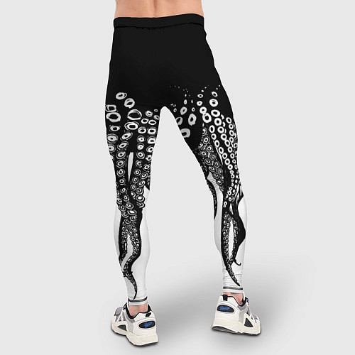 Мужские тайтсы В щупальцах осьминога / 3D-принт – фото 4