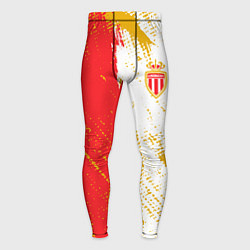 Тайтсы мужские Fc monaco фк монако краска, цвет: 3D-принт