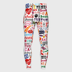 Тайтсы мужские MY NAME, цвет: 3D-принт