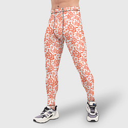 Тайтсы мужские Череп и цифры, цвет: 3D-принт — фото 2