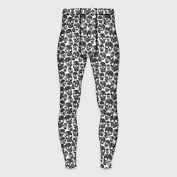 Мужские тайтсы Череп со скулами