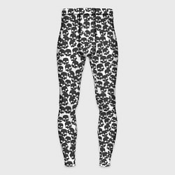 Мужские тайтсы Череп мелкий