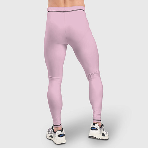 Мужские тайтсы Розовый радуга / 3D-принт – фото 4