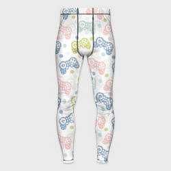 Мужские тайтсы Геймпад в горошек