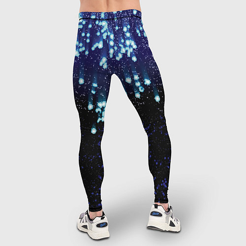 Мужские тайтсы Падающие звёзды / 3D-принт – фото 4