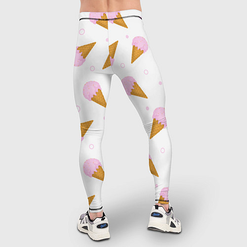 Мужские тайтсы Мороженое в жаркий день / 3D-принт – фото 4