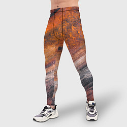 Тайтсы мужские Пустынный ветер, цвет: 3D-принт — фото 2