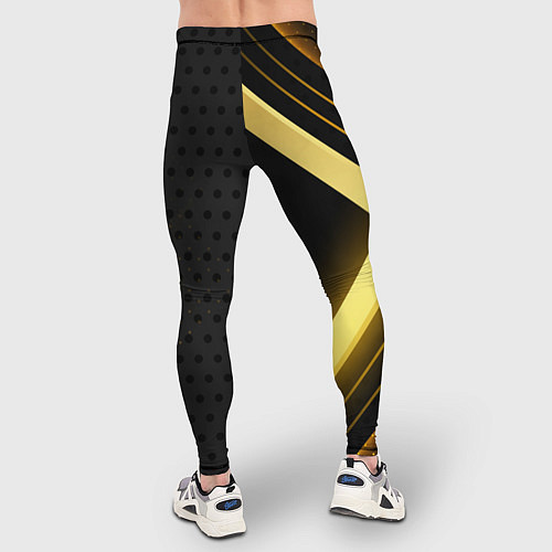 Мужские тайтсы Volkswagen sign / 3D-принт – фото 4