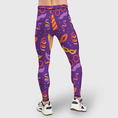 Мужские тайтсы Маскарад / 3D-принт – фото 4