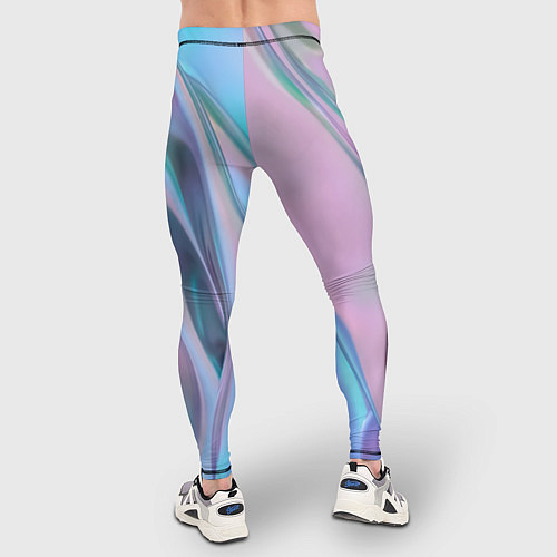 Мужские тайтсы Атласный шёлк / 3D-принт – фото 4