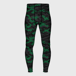 Тайтсы мужские Точечный камуфляжный узор Spot camouflage pattern, цвет: 3D-принт