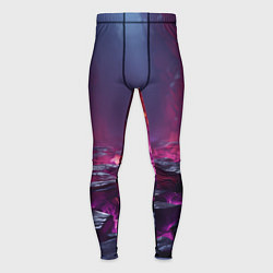 Мужские тайтсы Абстрактные фрагменты