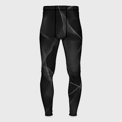 Мужские тайтсы Серый дым и ночь