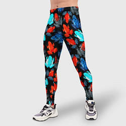 Тайтсы мужские Тропические лягушки, цвет: 3D-принт — фото 2