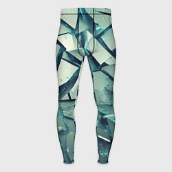 Тайтсы мужские Битое стекло текстура, цвет: 3D-принт