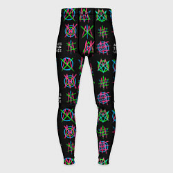 Тайтсы мужские Mindless Self Indulgence rock group, цвет: 3D-принт