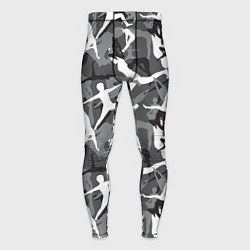 Мужские тайтсы Гимнастика - камуфляж