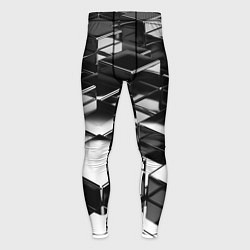 Мужские тайтсы Хромированная абстракция