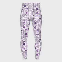 Мужские тайтсы Узоры и лица