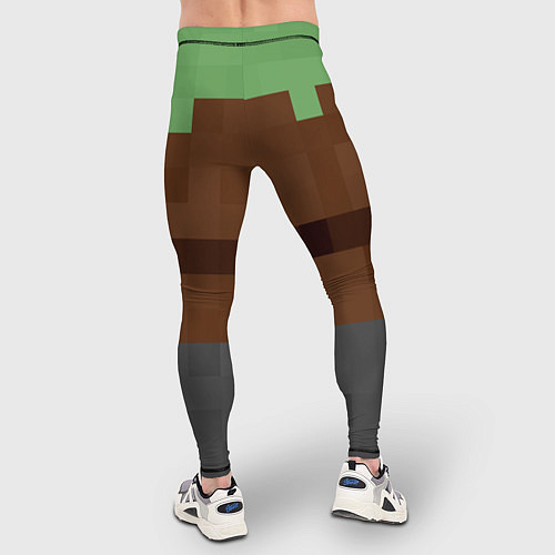 Мужские тайтсы Алекса Minecraft низ / 3D-принт – фото 4