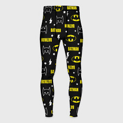 Тайтсы мужские Бэтмен узор, цвет: 3D-принт
