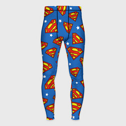Мужские тайтсы Супермен паттерн
