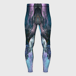 Мужские тайтсы Фантастический неоновый космос