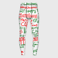 Мужские тайтсы Новогодняя атмосфера merry christmas