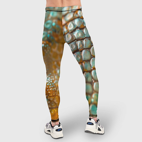 Мужские тайтсы Почувствуй себя змеей / 3D-принт – фото 4