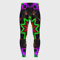 Тайтсы мужские Неоновая геометрия узоры, цвет: 3D-принт