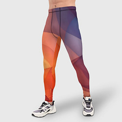 Тайтсы мужские Летящая вуаль, цвет: 3D-принт — фото 2