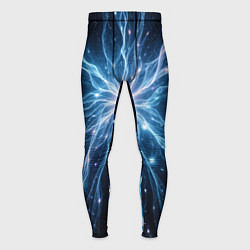 Мужские тайтсы Всплеск света и звезды - космическая абстракция