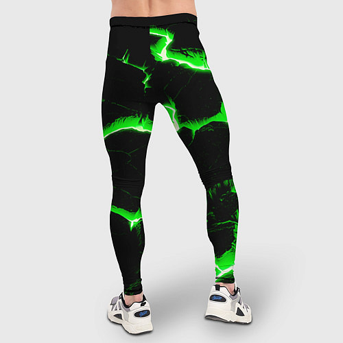 Мужские тайтсы Разлом / 3D-принт – фото 4
